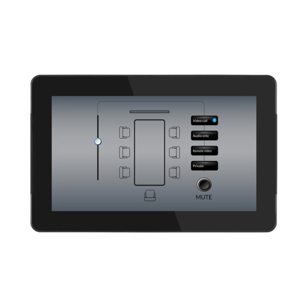 7 CUSTOM CONTROL TOUCH PANEL FOR DESKTOP OR WALL MOUNT USE. CONTROL AHM MATRIX PROCESSORS